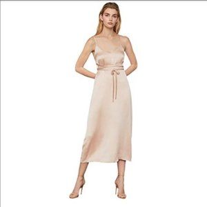 MIDI DRESS Bare Pink NWT $198 XS